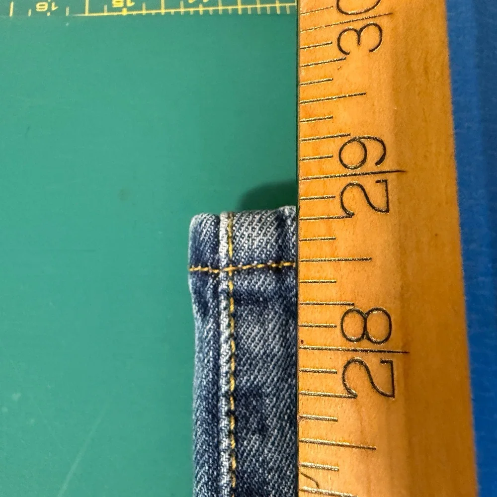 Levis 501 Jeans Mens 38x30 (36x29) Blue Denim‎ Straight Leg Button Fly